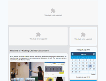 Tablet Screenshot of klic-project.eu